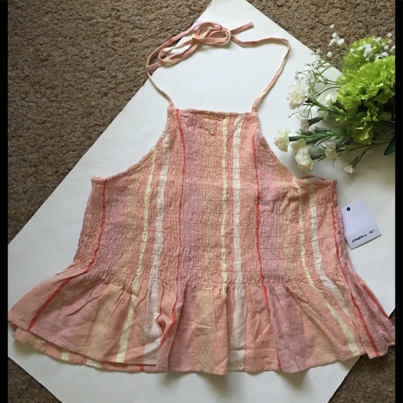O’Neill Women’s Halter Multicolored Top - Picture 5 of 9